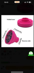 Hair dryer diffuser