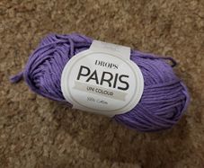 DROPS Paris cotton 50g lilac light purple