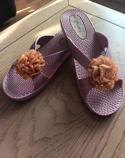 Low Wedge Slip-On Sandal