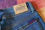 Brand new Superdry ladies women denim jeans. Slim fit, W: 26, L: 32.