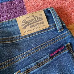 Brand new Superdry ladies women denim jeans. Slim fit, W: 26, L: 32.