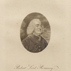 Robert Lord Romney 1791 Engraving