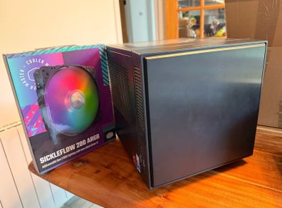 PC case and coolers for mini itx build