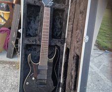 Left Handed 7 String  Ibanez RGIR27FE fitted with floyd rose and emgs