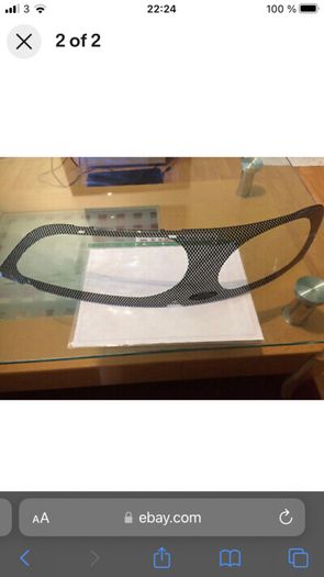 Headlight covers, tunning for Opel Vectra 95-02