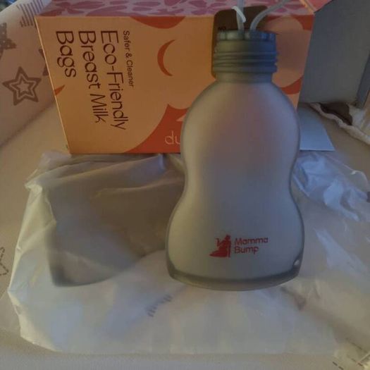 Breast milk storage bags