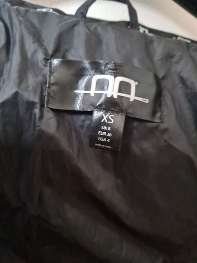Alessandro Albanese AA equestrian womens riding coat padded jacket Size small UK 8 EU 36 BRAND NEW BNWT black