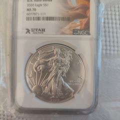 2020 MS70 NGC American silver eagle 1oz coin
