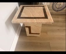 Marble coffee table