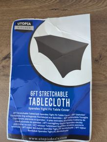6ft stretchable tablecoth