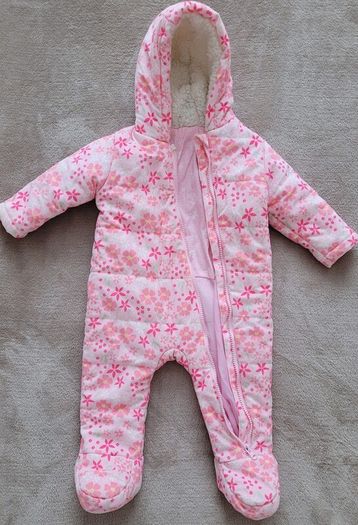 Warm Suit all in one 6-9 months girl