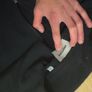 fear of god essentials quarter zip black Image 3