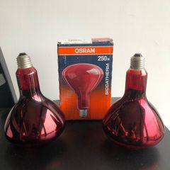 2 250w Siccatherm Light Bulbs