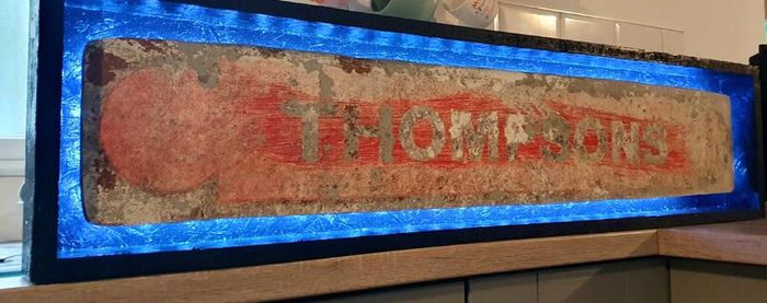 1950s Thompsons sign