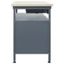 Workbench Black 120x60x85 cm Steel Image 3