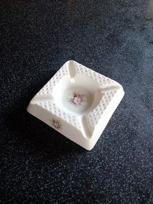 Irish Parian Donegal China Ashtray Vintage