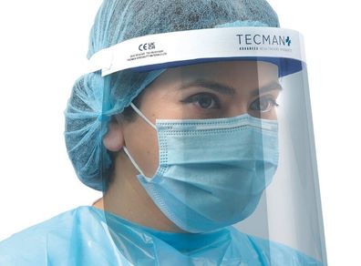 2 Disposable Face Visor/Shield