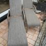 Reclining garden chairs / sun lounger Image 2
