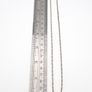 925 Vintage Italian Sterling Silver Wheat Spiga Chain Image 8