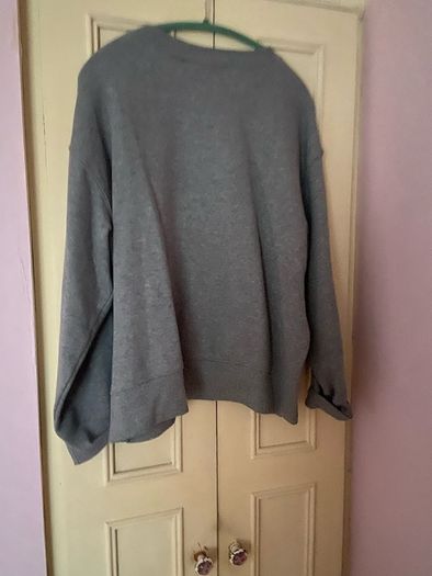H&M Grey Sweatshirt XL and Grey Wide Leg Jeans UK 14