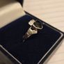 925 Sterling Silver Claddagh with Onyx Stone Ring - Fully hallmarked Image 2