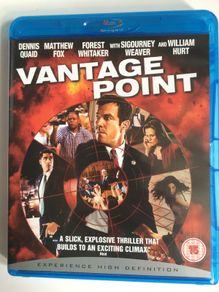 Vantage Point [2008] Dennis Quaid, Matthew Fox, Forest Whitaker, William Hurt & Sigourney Weaver [Blu-ray Movie]