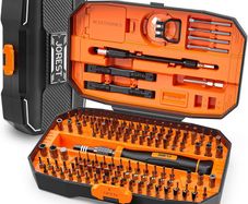 152 in 1 Precision Screwdriver Set Tool Gifts, Christmas Gifts for Men, Tool Kit with Torx Star Phillips Bits, Repair for Electronics,MacBook, Laptop, PC, PS5, iPhone, Glasses, RC, Xbox