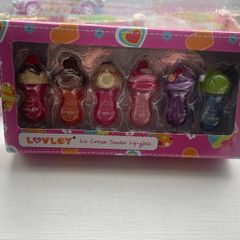 Ice Cream Sundae Lip Gloss Set - NEW
