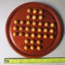 Wooden Solitaire Board Game Image 4