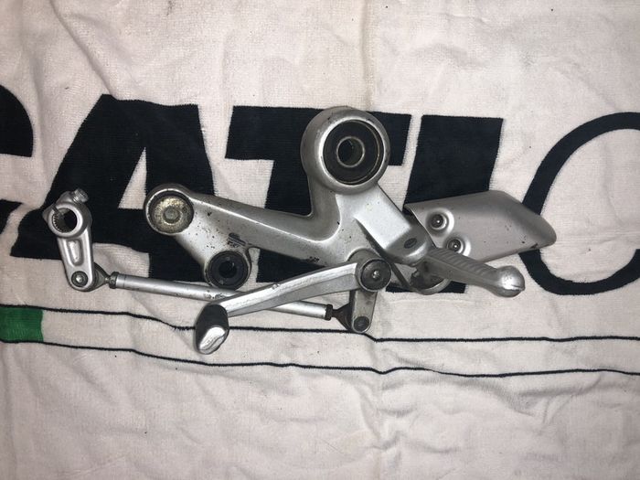 Ducati Monster Gear side