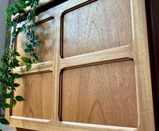 Vintage Retro Mid CenturyTeak Record Cabinet