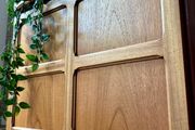 Vintage Retro Mid CenturyTeak Record Cabinet