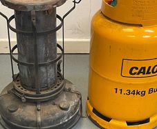 Antique vintage heater Aladdin lamp