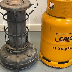 Antique vintage heater Aladdin lamp