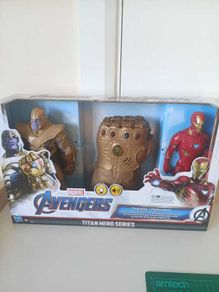 Marvel Avengers Titan Hero Series  Thanos & Iron Man Set