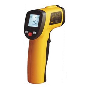 Infrared Thermometer -50 380 C Digital infrared Thermometer laser Temperature Gun Pyrometer Aquarium Emissivity Adjustable