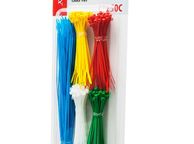 main image for ad New 250 Pcs 2.5mm Nylon Strong Cable Wraps Ties Multi Color Repair Set # 1525