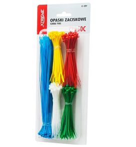 New 250 Pcs 2.5mm Nylon Strong Cable Wraps Ties Multi Color Repair Set # 1525