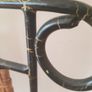 Stunning Design Show Piece Wrought Iron and Rattan Chair Image 5