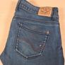 Tommy Hilfiger Ruby Straight Jeans Blue Stretch Denim Size W26 L32 Womens Girls Image 2