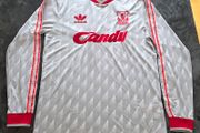 Liverpool Football 1989-1991 Hansen Jersey Size Medium