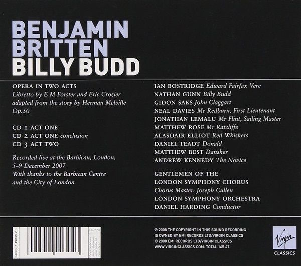 Britten  |  Billy Budd    (The LSO)