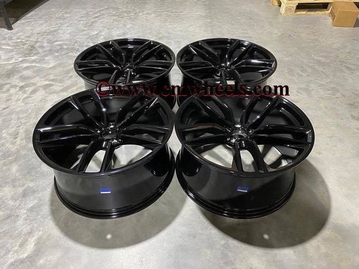 22" Inch Mercedes Merc Twin spoke style Alloy Wheels Jeep GLE GLC GL ML M Class AMG SUV 5X112 4MATIC