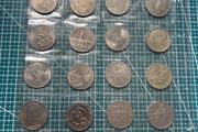 23 USSR Soviet Commemorative Coins Lot  Lenin Gagarin Olympic