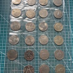 23 USSR Soviet Commemorative Coins Lot  Lenin Gagarin Olympic