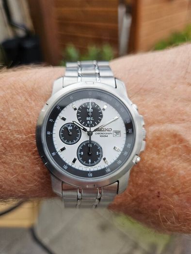Watch Seiko Panda Chronograph
