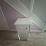 White IKEA HEMNES Bedside Table / Nightstand Image 3