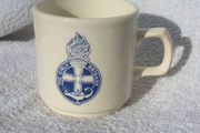 THE GIRLS BRIGADE (scouting organisation) - a commemorative mug featuring The Girls Brigade crest. Made by Carrigdhoun pottery in County Cork (early 1990s)