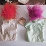 Four Russ Berrie Hand Puppet Troll Dolls1990s Image 4