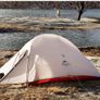 Tent Ultralight Camping Tent Double Layer Waterproof Tent Outdoor Hiking Backpacking Tent With Free Mat Image 7